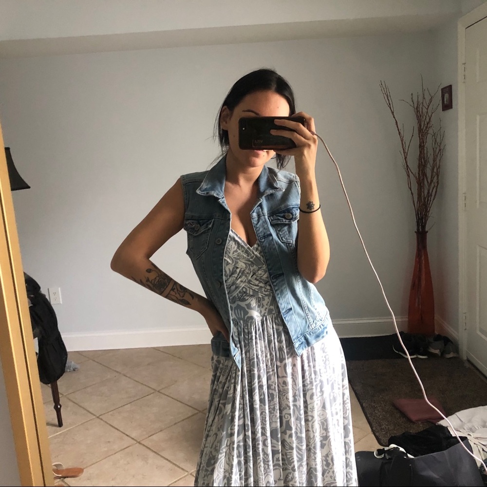 Denim vest